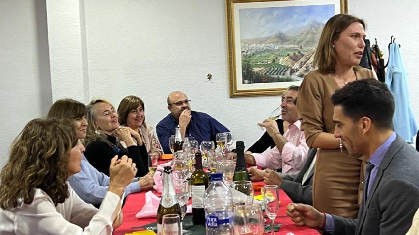 en la cena