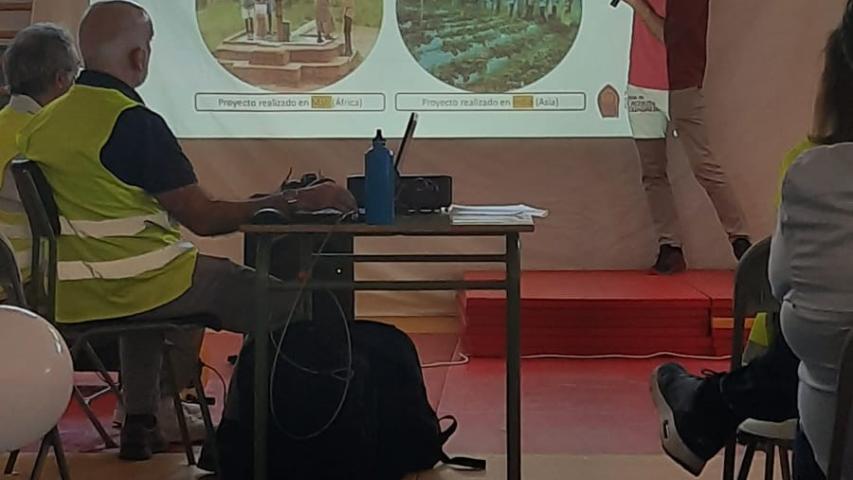 Voluntarios de Manos Unidas Madrid en el encuentro de ONGs de San Agustín de Guadalix
