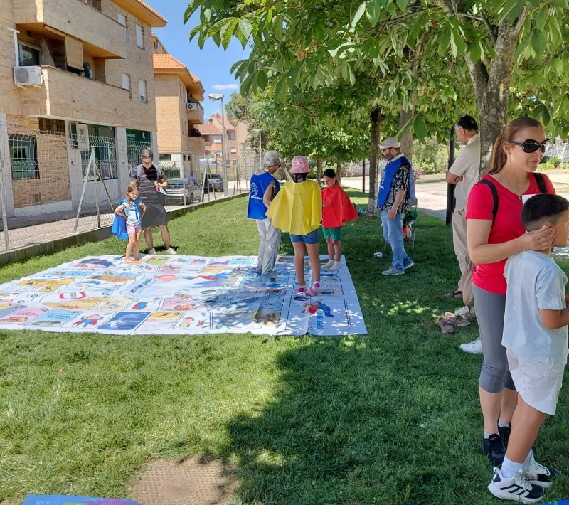 Voluntarios de Manos Unidas en la III Jornada Familiar de Colmenar Viejo en 2026