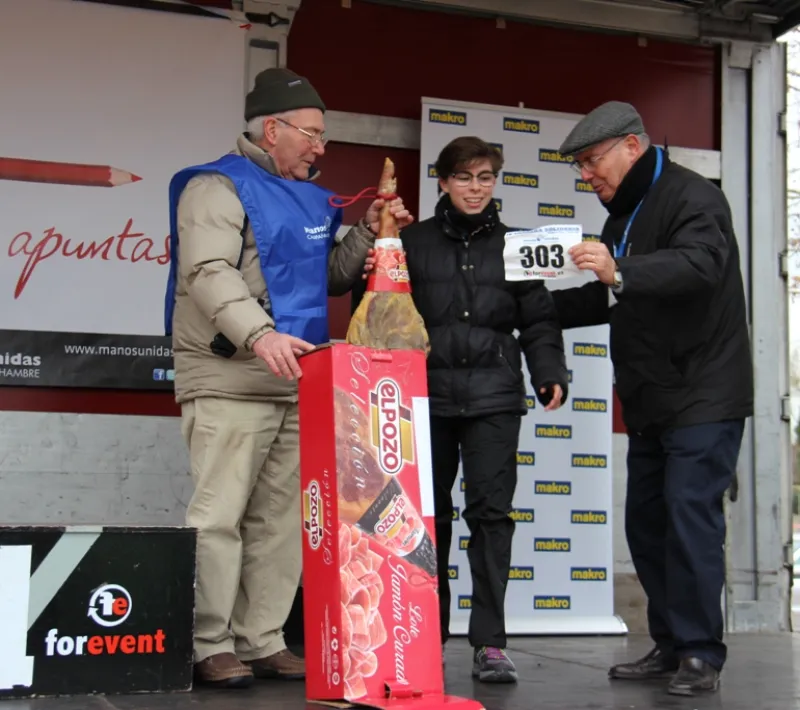 entrega de jamon
