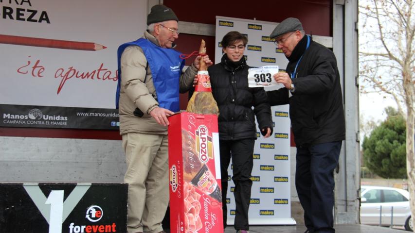 entrega de jamon