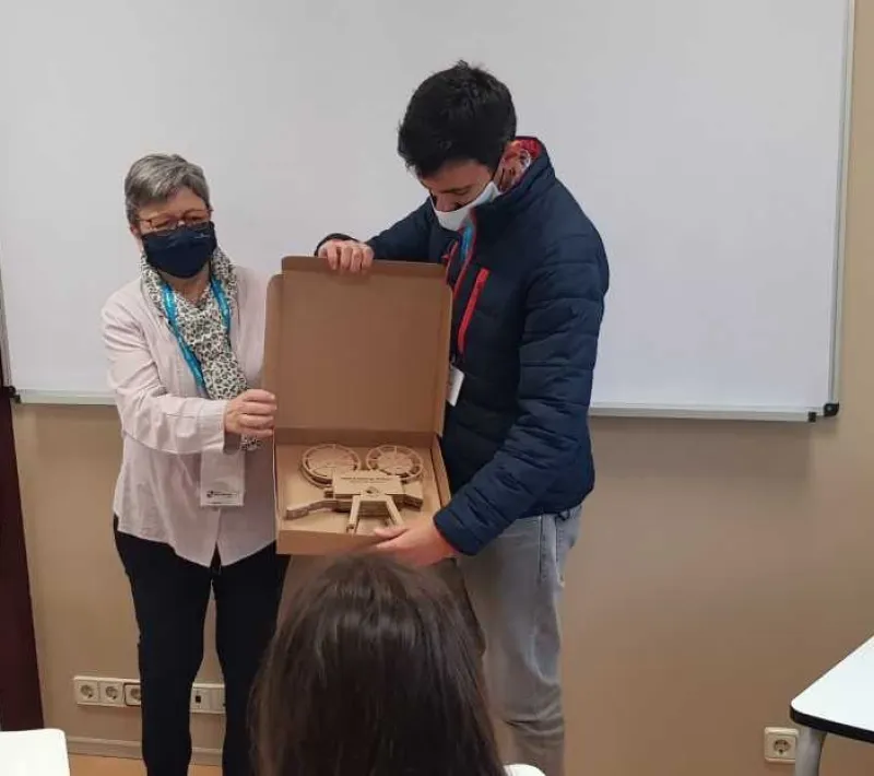 El colegio San Patricio de Madrid recibe el 2º premio de Clipmetrajes MU 2021