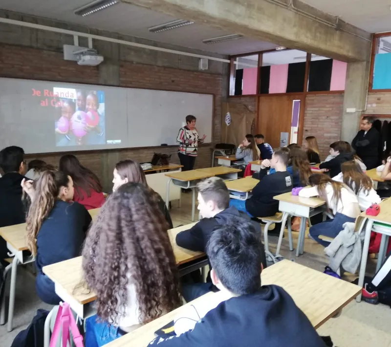 La Escuela Verge de la Salut con Manos Unidas