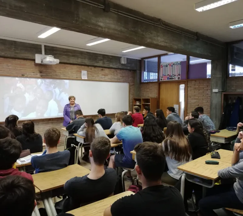La Escuela Verge de la Salut con Manos Unidas