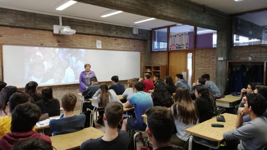 La Escuela Verge de la Salut con Manos Unidas