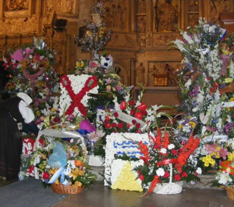 espana barbastro momento de ofrenda 2013