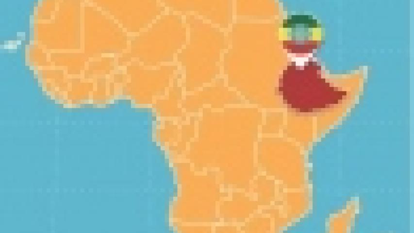 etiopia mapa