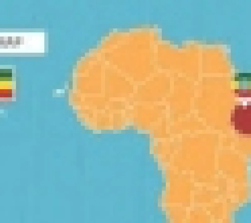 etiopia mapa