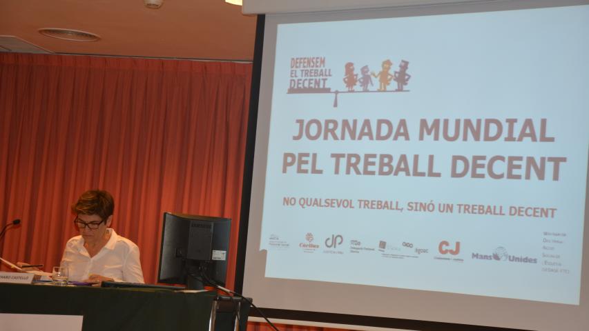 Éxito de asistencia a la Jornada Mundial del Trabajo Decente