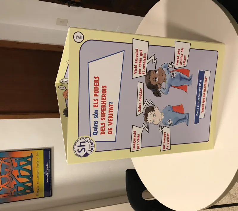 Exposición «Cómo ser súper héroes de verdad»