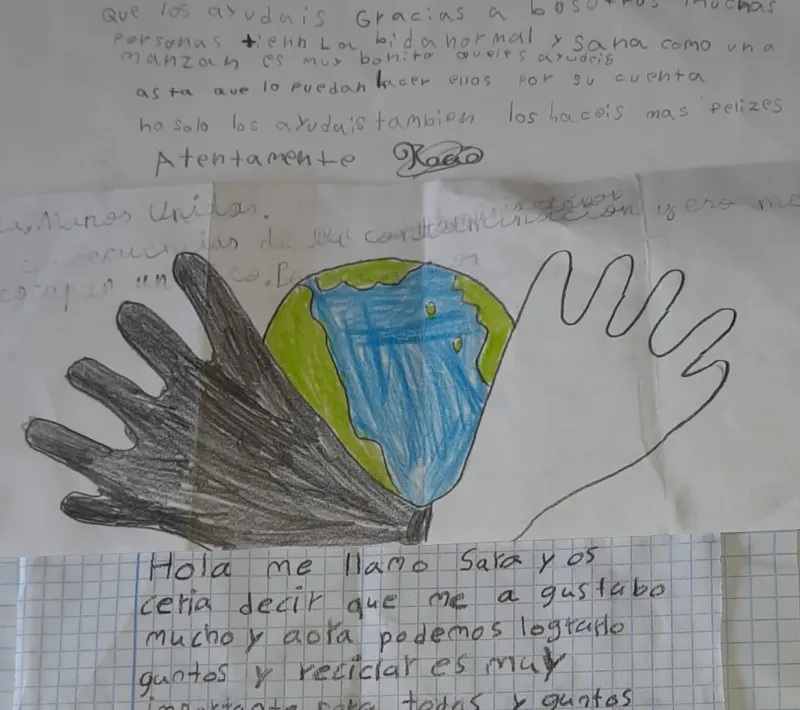 Exposición "Cuidemos el Planeta" en el CP Sierra Oeste de Sta. María de la Alameda (Madrid)