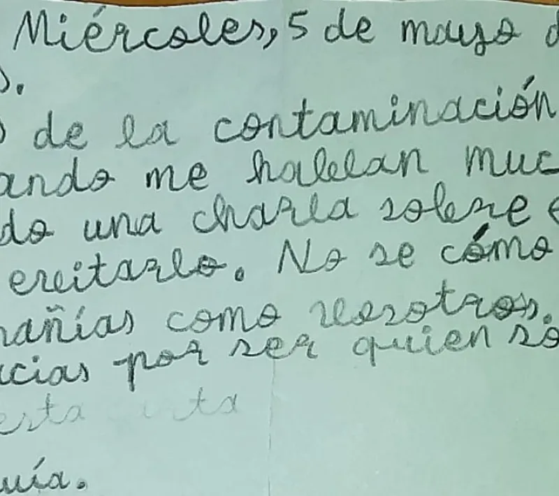 Exposición "Cuidemos el Planeta" en el CP Sierra Oeste de Sta. María de la Alameda (Madrid)