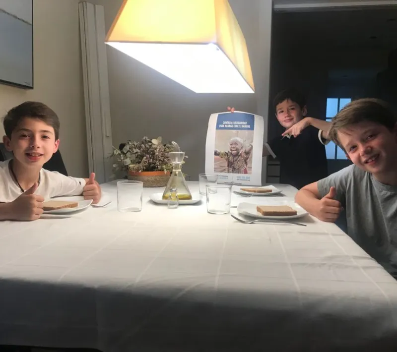 Cena del Hambre de Manos Unidas Valencia 2021.