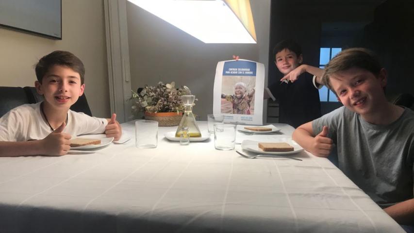 Cena del Hambre de Manos Unidas Valencia 2021.