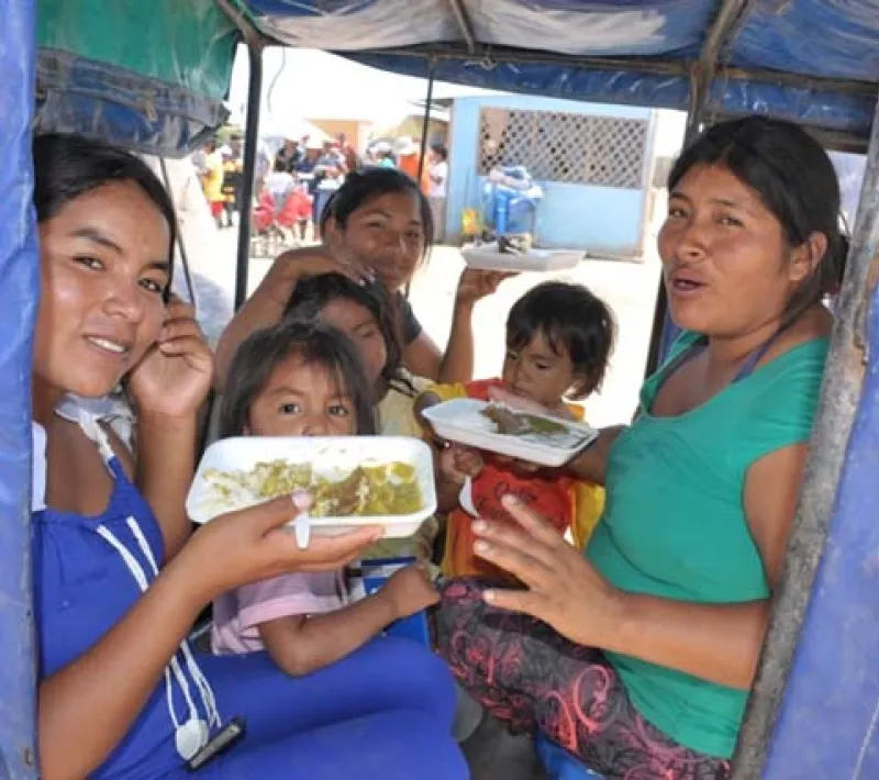 Ayuda de emergencia enviada en Perú