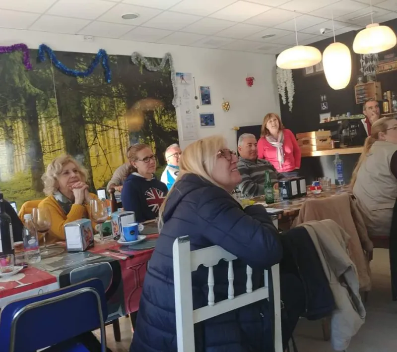Almuerzo solidario. Almedijar-Segorbe