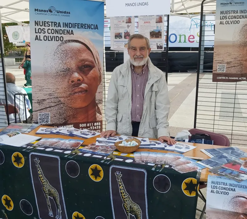 Manos Unidas en la Feria de las Asociaciones de Alcobendas 2022