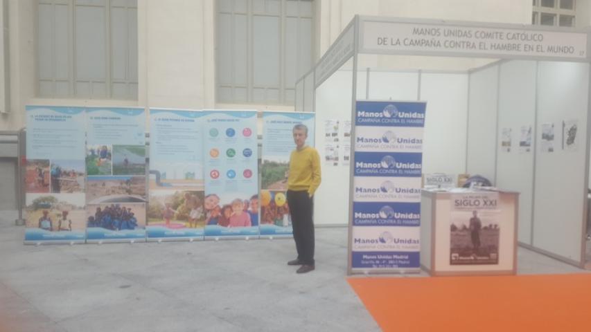 Manos Unidas en la Feria del Asociacionismo de Madrid 2019