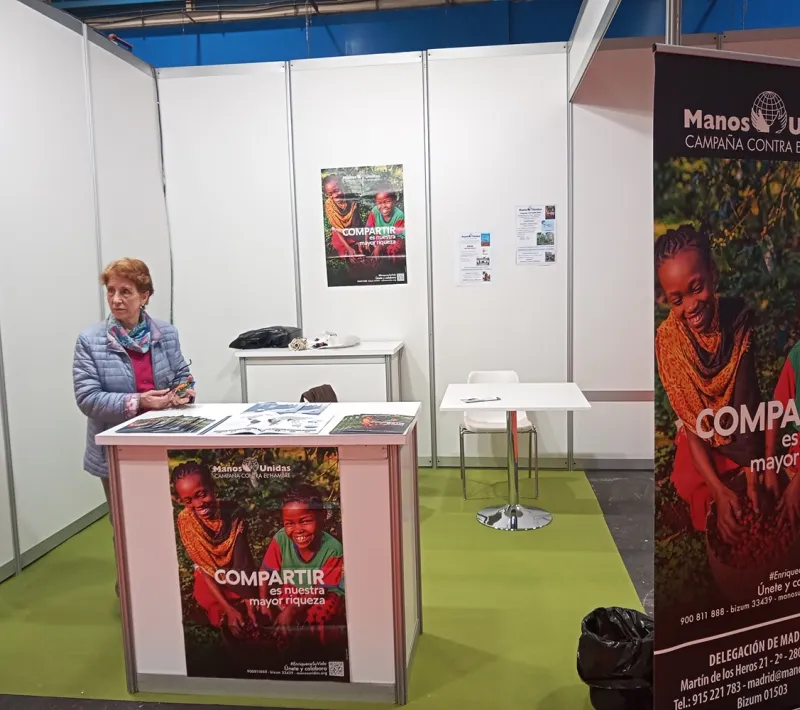 Manos Unidas Madrid en Feria WOOE de IFEMA Madrid 2025