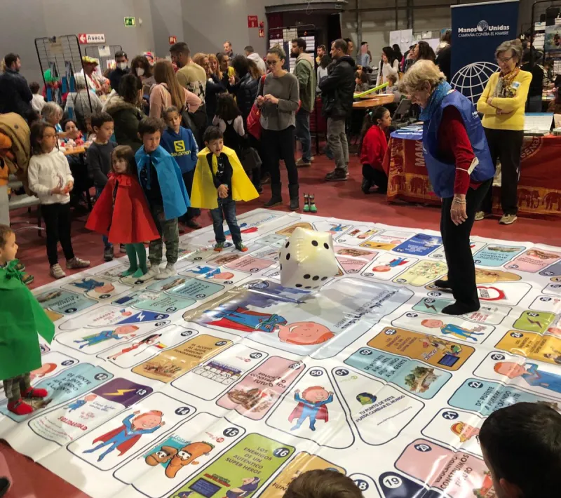 Manos Unidas en la Fiesta de la Infancia de Alcobendas 2022