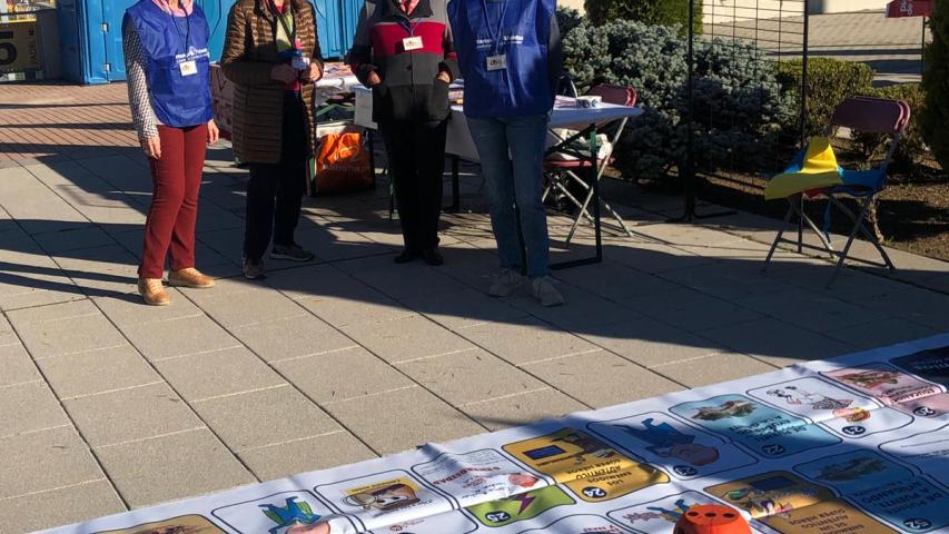 Voluntarias de Manos Unidas Madrid en la Fiesta de la Infancia de Alcobendas 2023