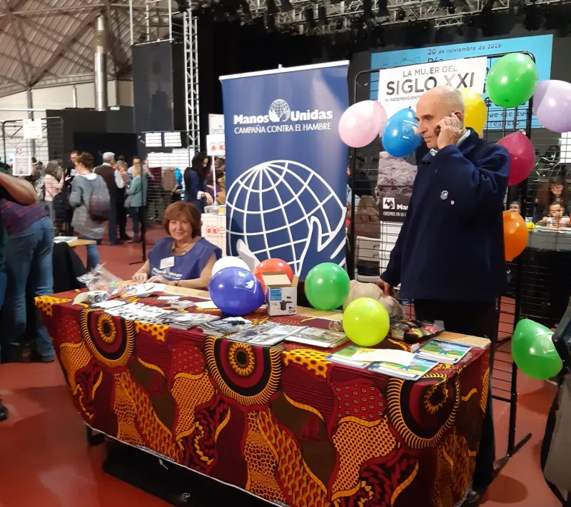 Manos Unidas en la fiesta de los derechos de la infancia en Alcobendas 2019