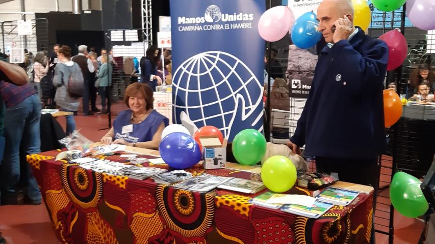 Manos Unidas en la fiesta de los derechos de la infancia en Alcobendas 2019
