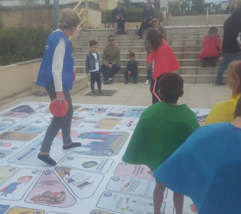 Manos Unidas en el Dia de la Familia 2019 de Colmenar Viejo