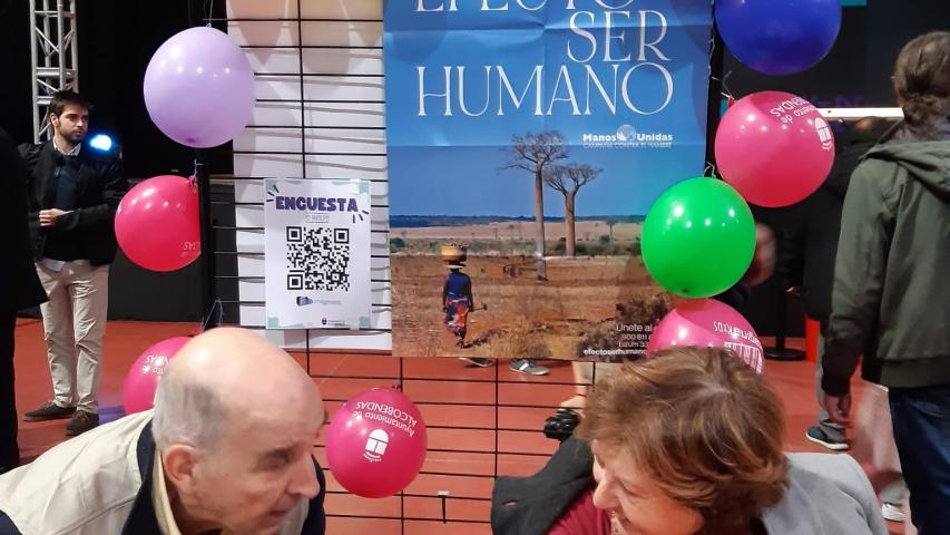 Voluntarios de Manos Unidas Madrid en la Fiesta  de la Infancia de Alcobendas 2024