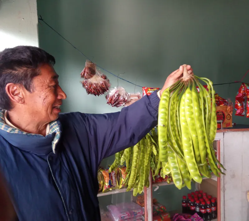 Ejemplo de proyecto al que se destinan los donativos de la Cena del Hambre.