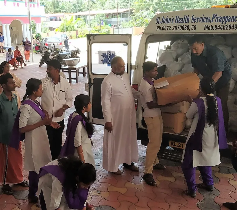 Emergencia Kerala_Manos Unidas/ Foto St. Johns Medical Camp