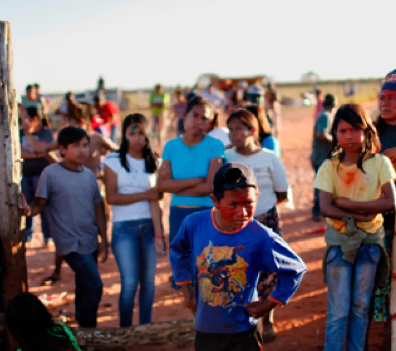 La lucha en defensa del territorio de los indígenas guaraní-kaiowá
