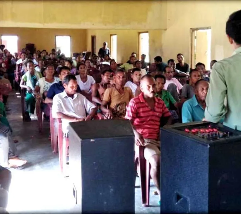 Proyecto “Formación en Derechos, Leyes y Ayudas Gubernamentales en 15 Aldeas de Guwahati Assam", apoyado por el ICAV.