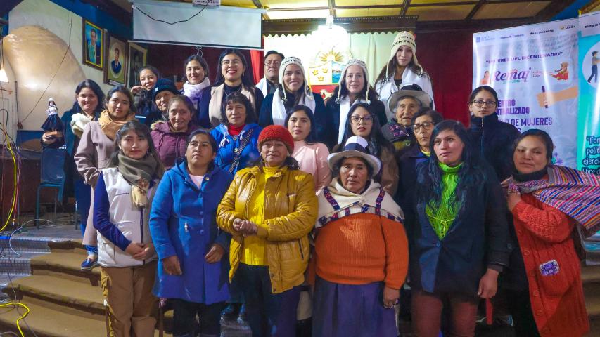 foto 2 encuentro de mujeres autoridades de la region junin sobre politicas publicas con enfoque de genero
