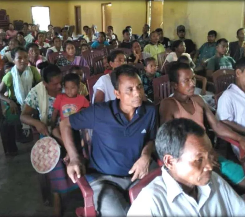 Proyecto “Formación en Derechos, Leyes y Ayudas Gubernamentales en 15 Aldeas de Guwahati Assam", apoyado por el ICAV.