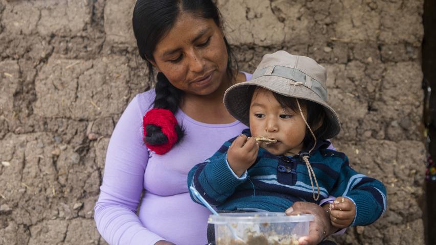 Trabajo asociación SER en Ayacucho. Foto: Ana Castañeda para Manos Unidas