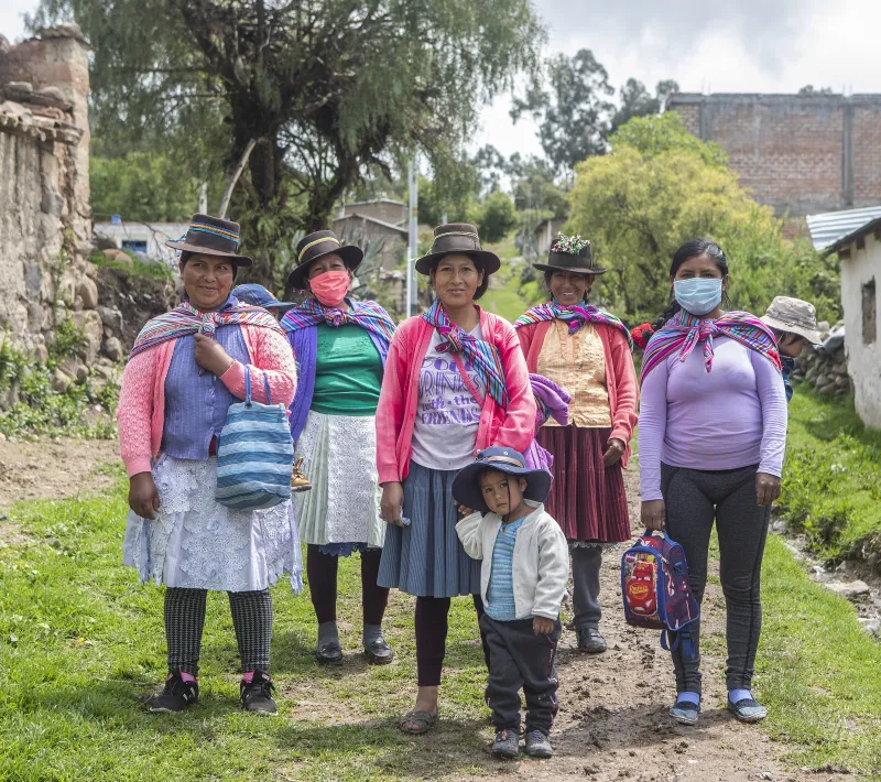 Trabajo asociación SER en Ayacucho. Foto: Ana Castañeda para Manos Unidas