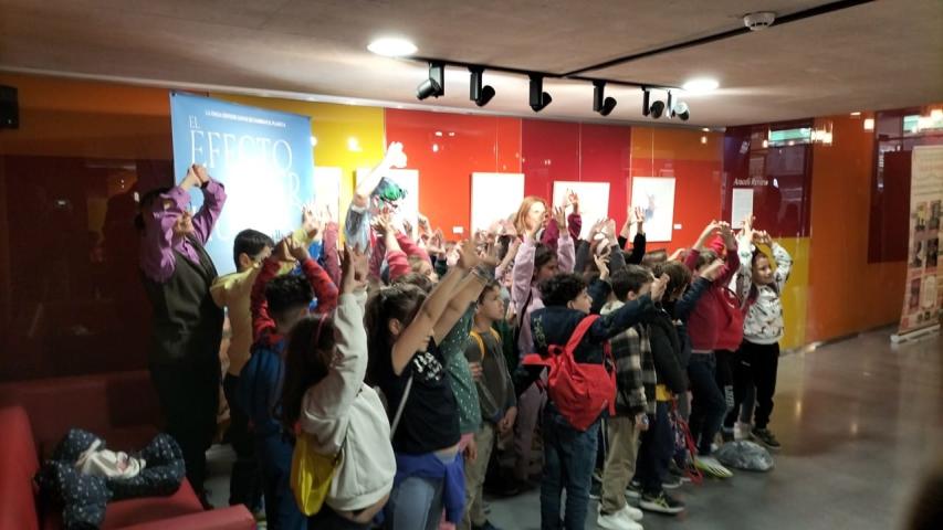 foto ninos rollup