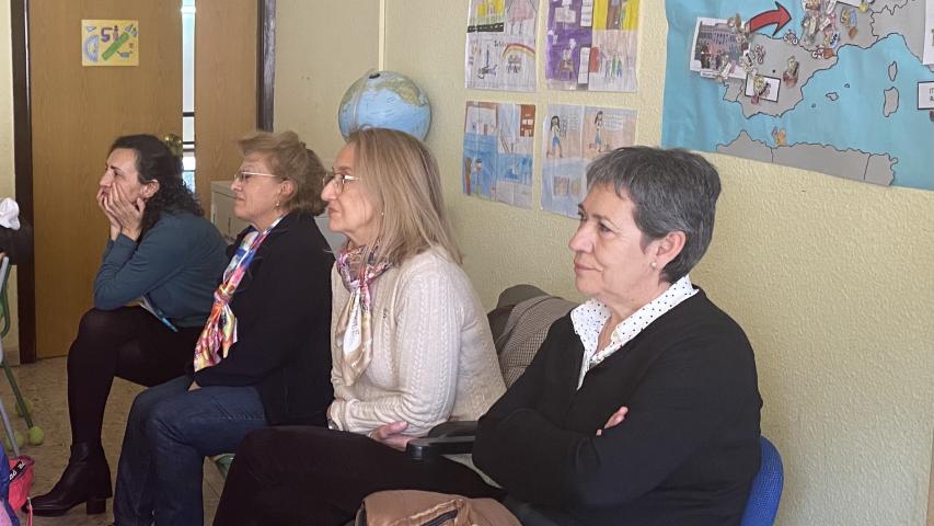 Voluntarios y profesorado de El Doncel