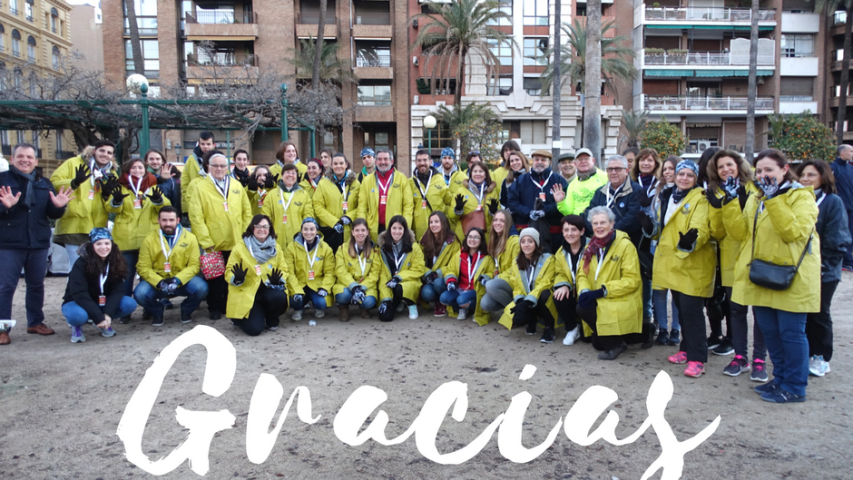 Voluntarios de Manos Unidas Valencia.