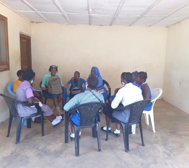 group session among adolicent girls