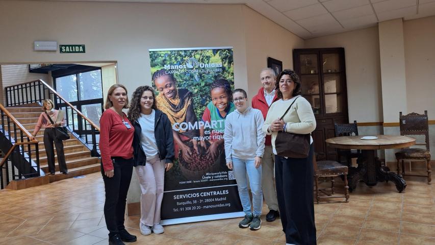 grupo manos unidas en las jornadas del escorial