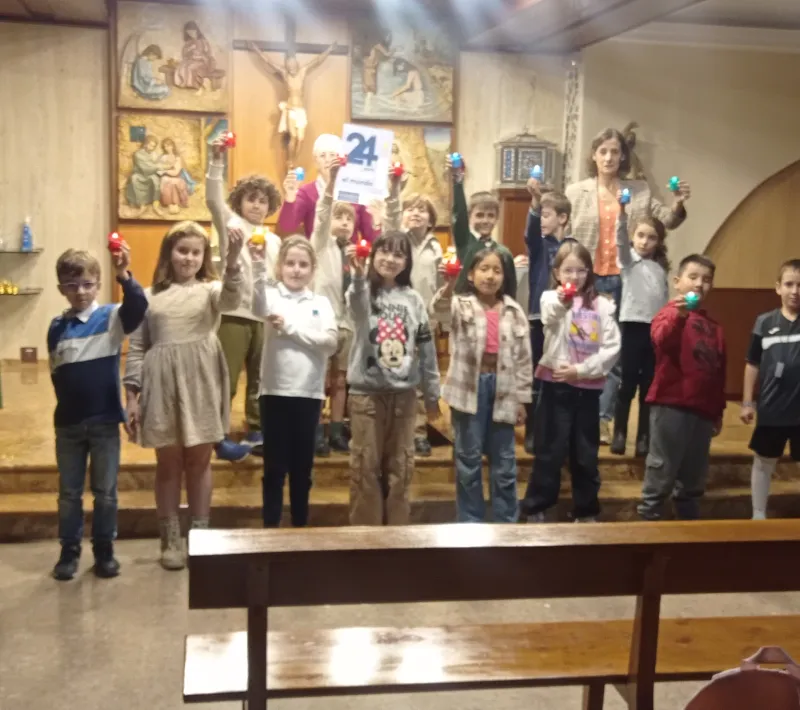 grupos de 2o y 3o comunion de la parroquia de s. pablo de ciudad real