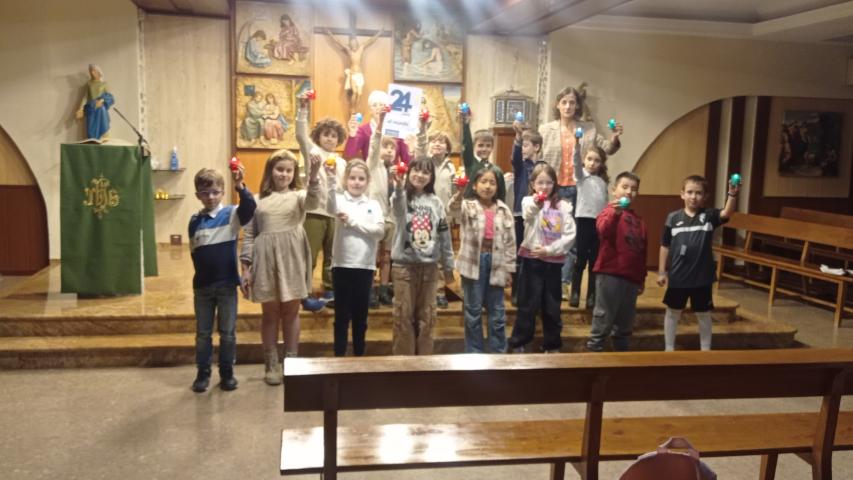grupos de 2o y 3o comunion de la parroquia de s. pablo de ciudad real