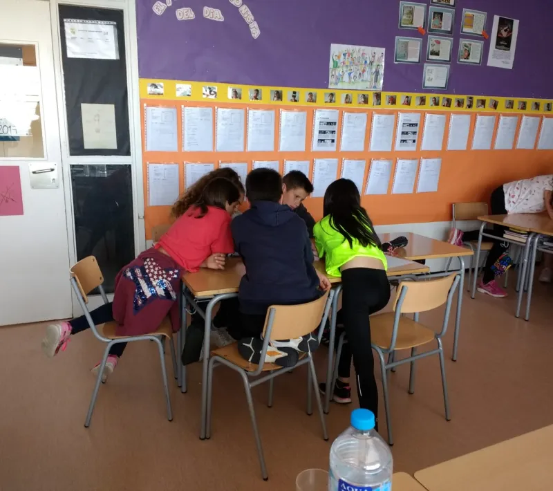 Realizamos un taller en el colegio Collserola