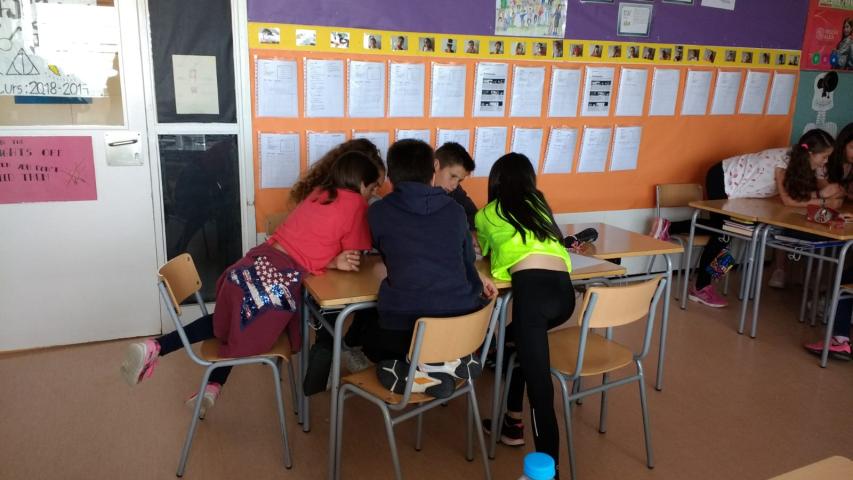Realizamos un taller en el colegio Collserola
