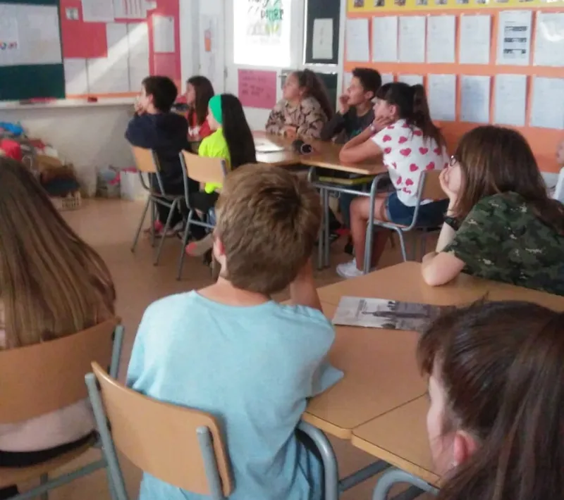 Realizamos un taller en el colegio Collserola