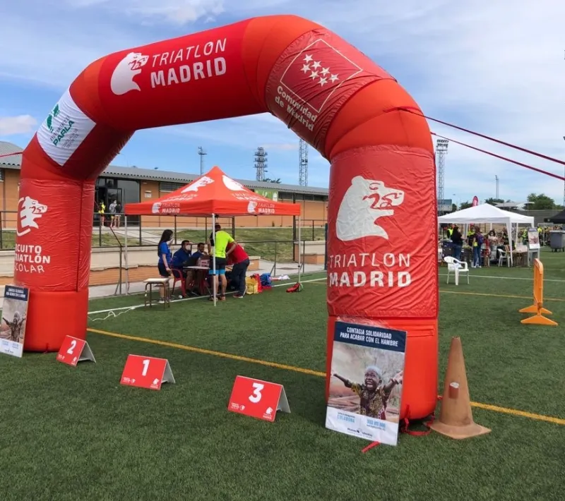 i triatlon de parla podio solo