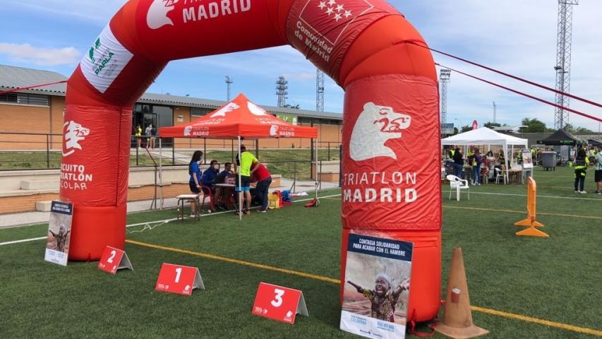 i triatlon de parla podio solo