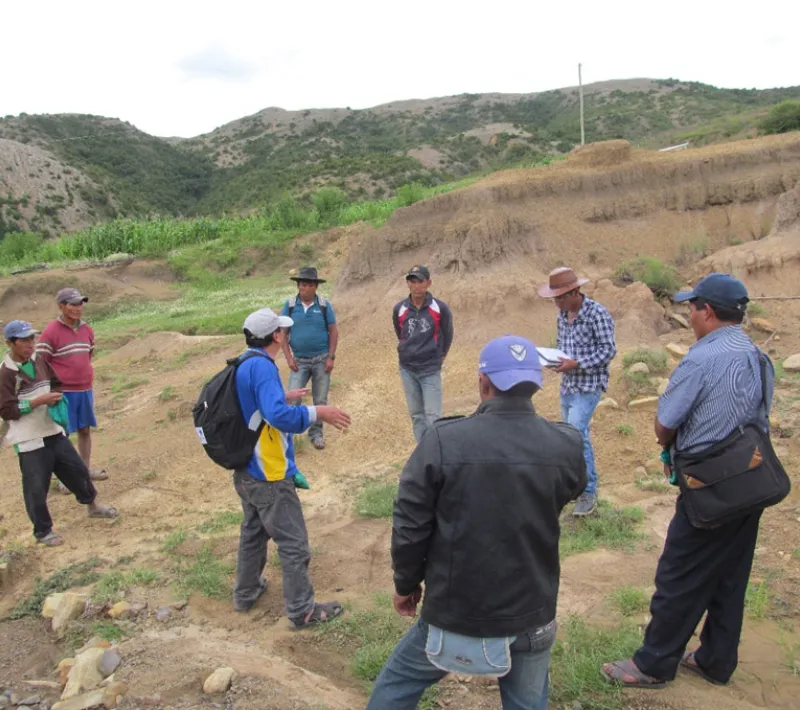 El cambio climático, vida o muerte para las familias en Bolivia